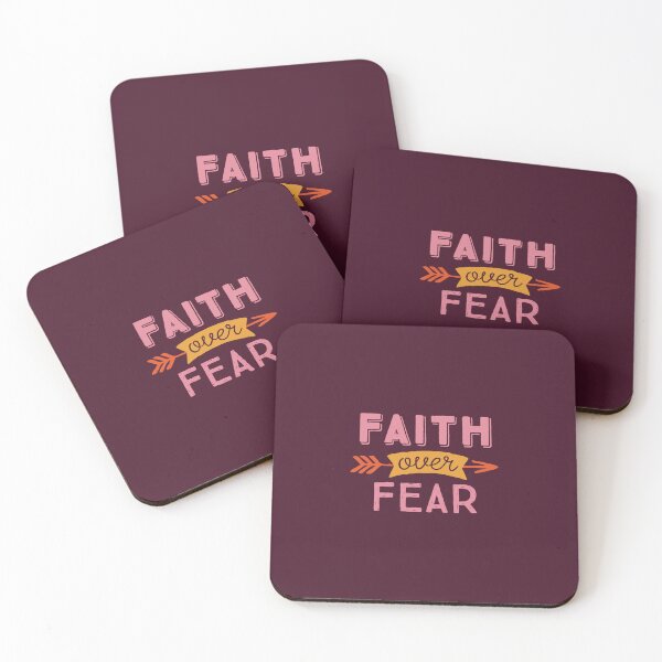 Item preview, Faith Over Fear | Christian motivation inspirational quote | Christian Collection designed and sold by Blessed Be Your Name.