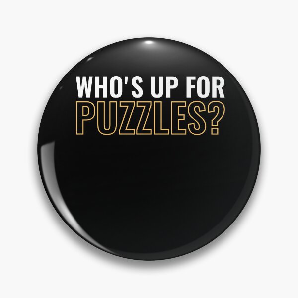 Item preview, Who's up for Puzzles Funny Puzzler Jugsaw Puzzle designed and sold by BlueBerry-Pengu.