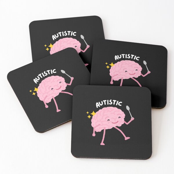 Item preview, Autistic Brain (Dark) designed and sold by mydoodlesateme.