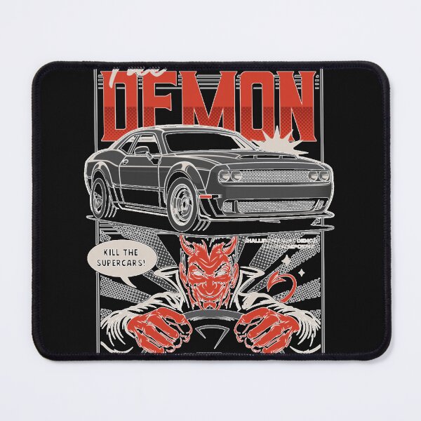 Item preview, Challenger Demon Automotive Car Illustration designed and sold by RuthiBlick.