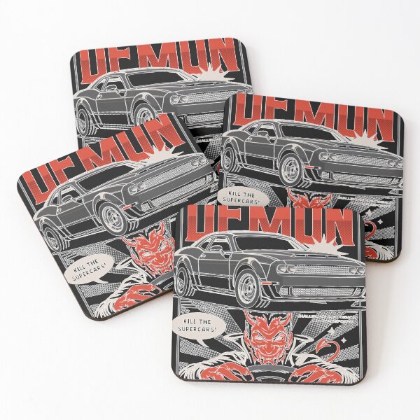 Item preview, Ilustración del coche automotriz Challenger Demon designed and sold by RuthiBlick.