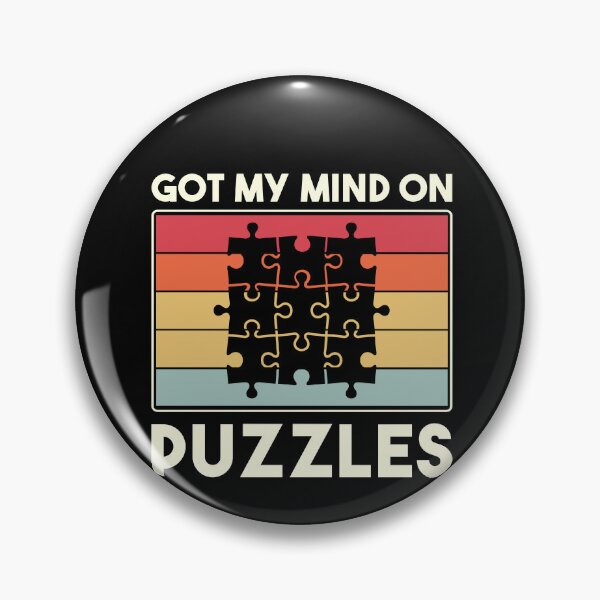 Item preview, Got my mind on Jigsaw Puzzles Funny Puzzler designed and sold by BlueBerry-Pengu.
