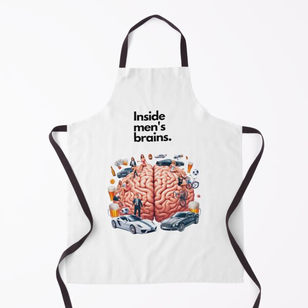 Item preview, Fun cartoon : Men's brains - Best sales 2024 " funny category " designed and sold by NovaMode.