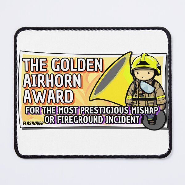 Item preview, Golden Airhorn Award designed and sold by Flashover.