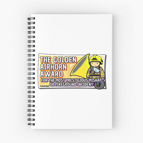 Item preview, Golden Airhorn Award designed and sold by Flashover.
