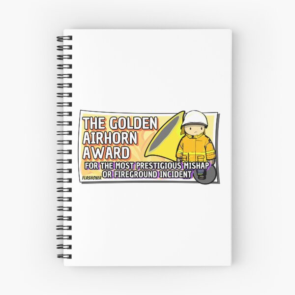 Item preview, Golden Airhorn Award designed and sold by Flashover.