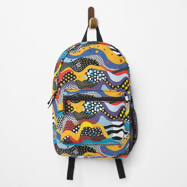 Item preview, Abstract Colorful Sea Waves designed and sold by Repetra.