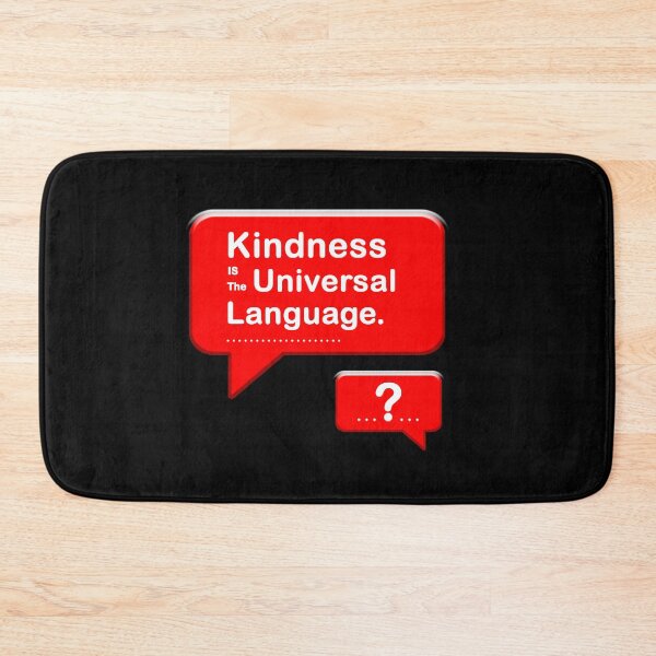 Item preview, kindness is the universal language. designed and sold by Mahesh95singh.