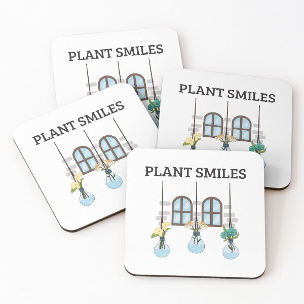 Item preview, Plant Smiles Spring Quote designed and sold by colormepixels.