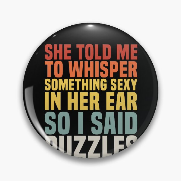 Item preview, Whisper Something Sexy PUZZLES Jigsaw Puzzlers Men designed and sold by BlueBerry-Pengu.