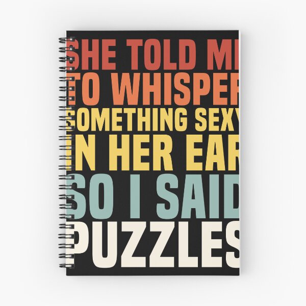 Item preview, Whisper Something Sexy PUZZLES Jigsaw Puzzlers Men designed and sold by BlueBerry-Pengu.