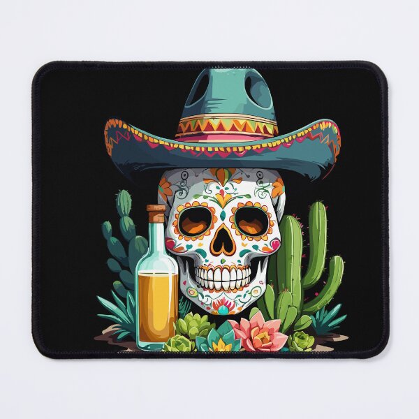Item preview, Sugar Skull Mexico Tequila Cinco de Mayo Celebration designed and sold by LuminOrb.