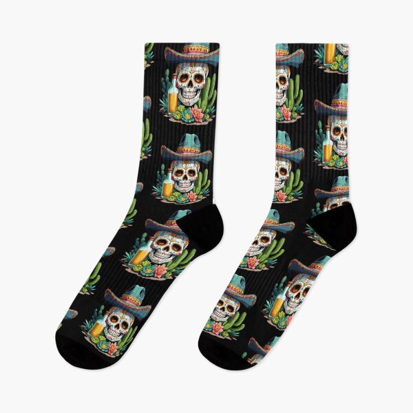 Item preview, Sugar Skull Mexico Tequila Cinco de Mayo Celebration designed and sold by LuminOrb.