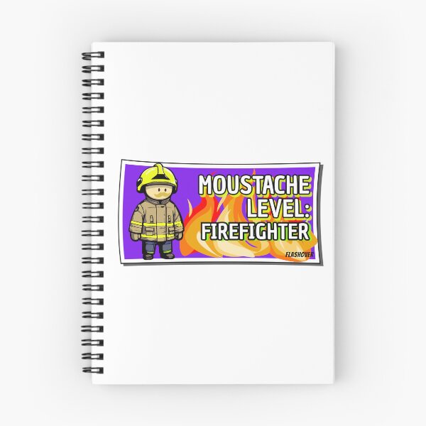 Item preview, Moustache Level: Firefighter designed and sold by Flashover.