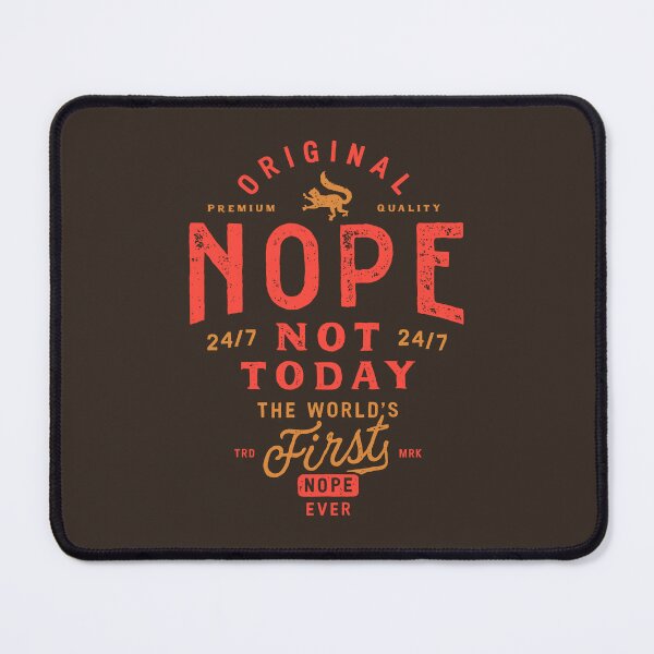 Item preview, Nope Sarcastic First Ever Vintage Retro designed and sold by Geek Updated.