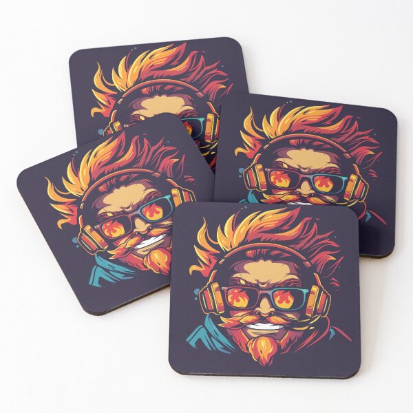 Item preview, Flaming Gamer Spirit. designed and sold by palmyst.