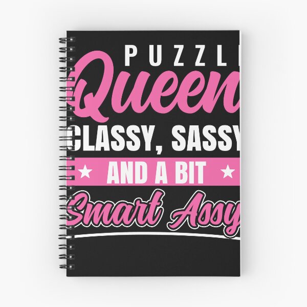 Item preview, Puzzle Queen Classy Sassy Jigsaw Puzzler Women designed and sold by BlueBerry-Pengu.