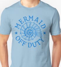 Mermaid Off Duty - blue Unisex T-Shirt