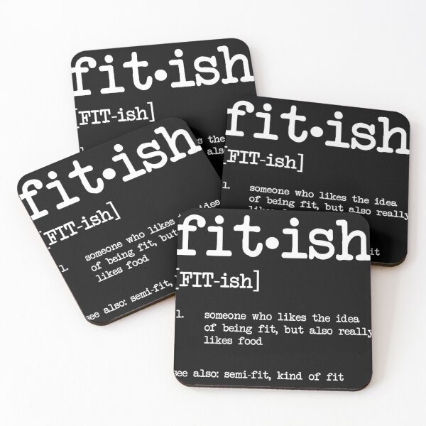 Item preview,  Fit-Ish Definition Exercise Funny Gym Workout  designed and sold by OonaErkkila.