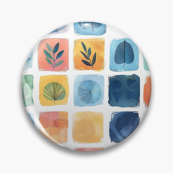 Item preview, Leaf Motifs Color Harmony. designed and sold by palmyst.