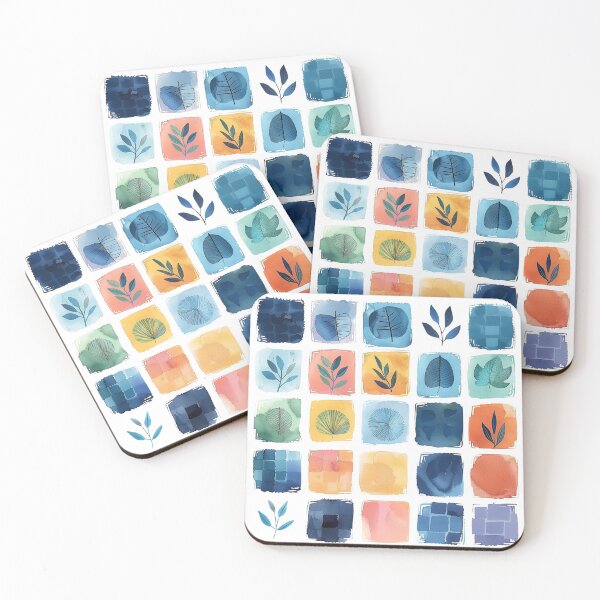 Item preview, Leaf Motifs Color Harmony. designed and sold by palmyst.