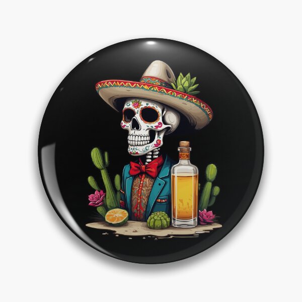 Item preview, Sugar Skull Iconic Mexico Drink Celebration designed and sold by LuminOrb.