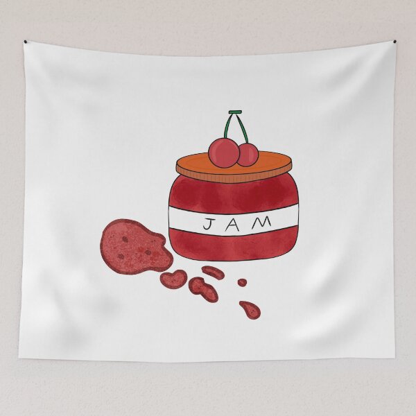 Item preview, Cherry Jam bottle designed and sold by Lemon-Monday.