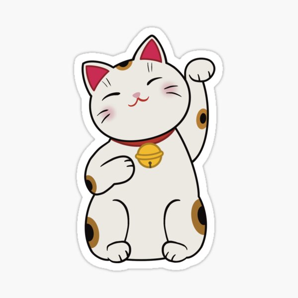 Item preview, Maneki Neko Lucky Cat designed and sold by LittlestWren.