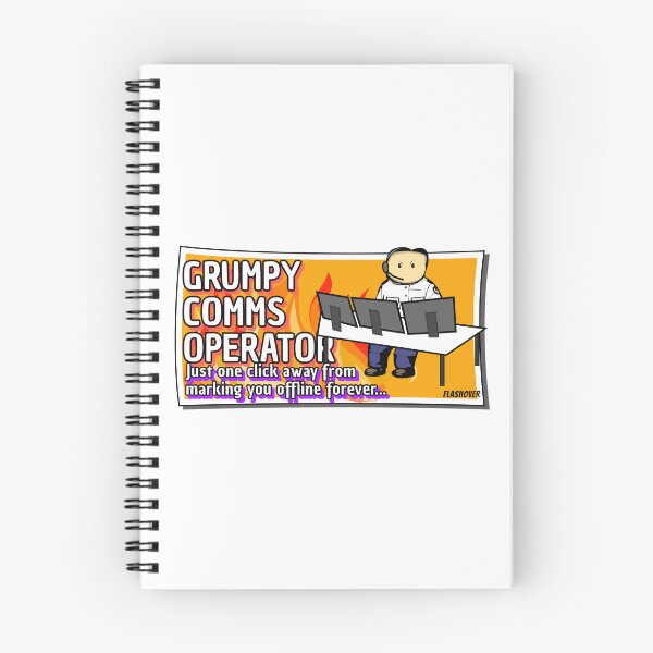 Item preview, Grumpy Comms - Just one click away! designed and sold by Flashover.