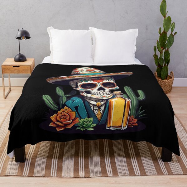 Item preview, Sugar Skull Iconic Mexico Drink Celebration designed and sold by LuminOrb.