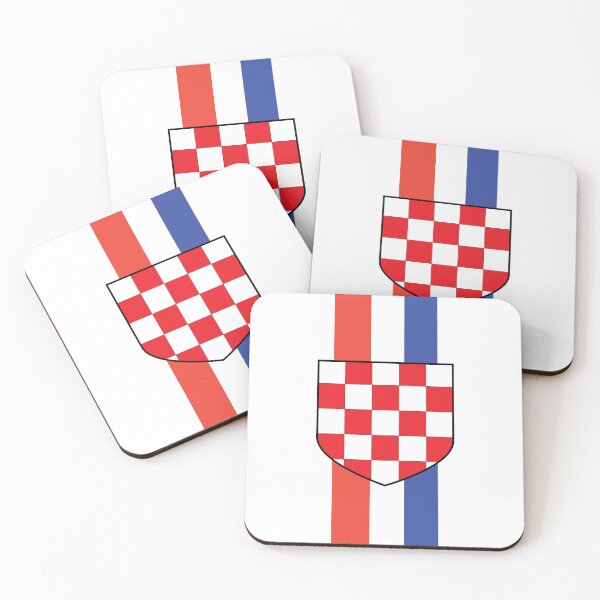 Item preview, Croatian Tri-Colour with the Crest designed and sold by Velered Designs ⚜️.