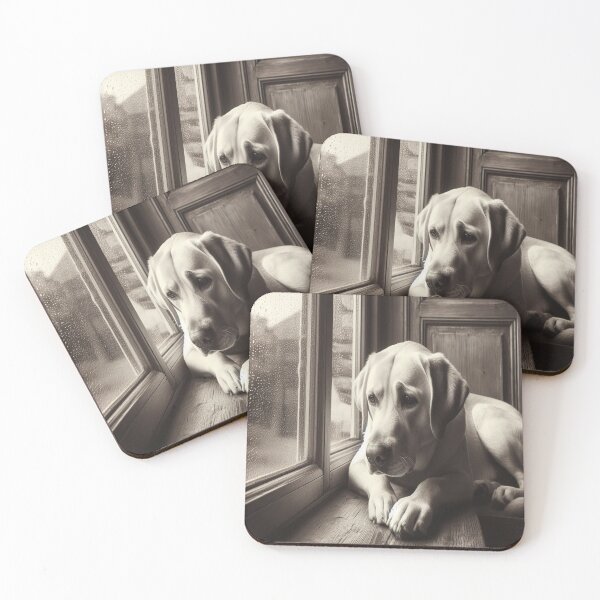 Item preview, Window Watching Woof designed and sold by Furbulous Faces.