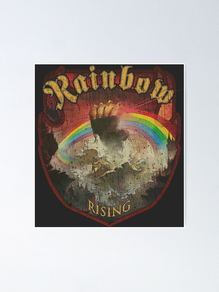Ｐ*Ｕ様 Rainbow Rising レコード リッチーポスター付き Rainbow – Rainbow Rising / Ritchie Blackmore's Rainbow – 2 x