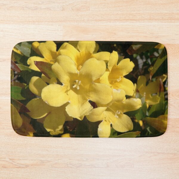 Item preview, Yellow Carolina Jasmine Blossom Close-Up designed and sold by taiche.