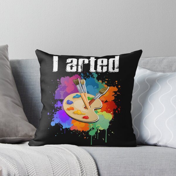Item preview, I Arted, funny artist shirt designed and sold by godleo.