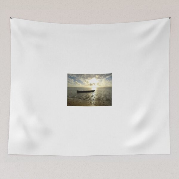 Item preview, Kenyan wooden dhow at sunrise designed and sold by exploramum.