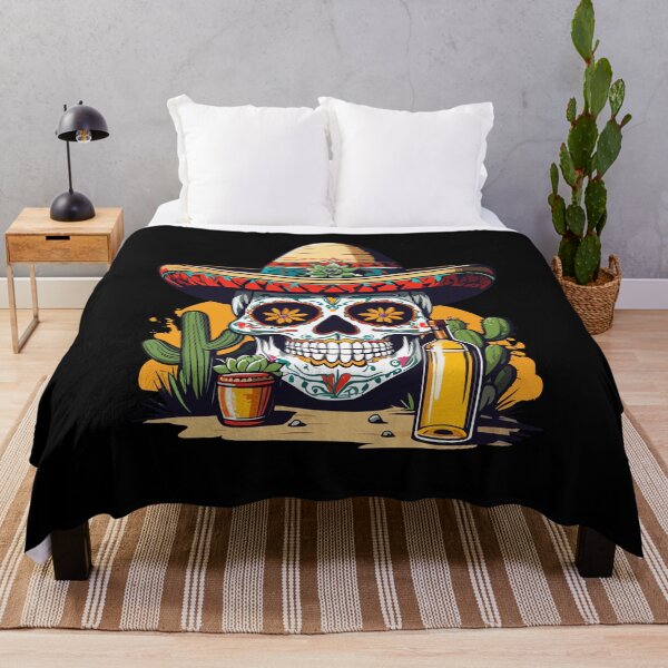 Item preview, Sugar Skull Iconic Mexico Drink Celebration designed and sold by LuminOrb.