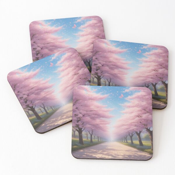 Item preview, Cherry blossom walk road in spring of korea designed and sold by JangmiHorang.