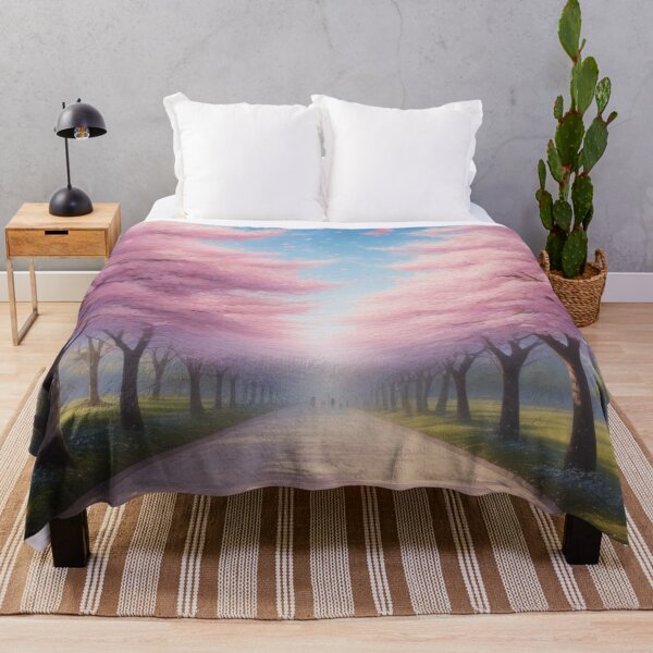 Item preview, Cherry blossom walk road in spring of korea designed and sold by JangmiHorang.