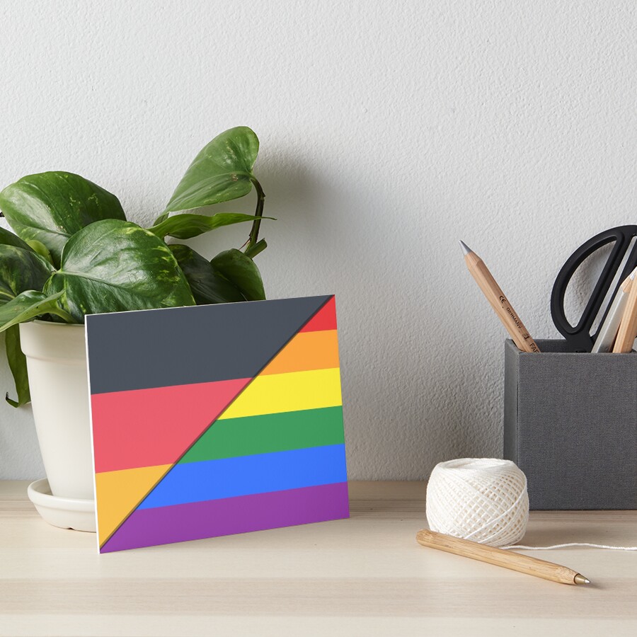 Item preview, Art Board Print designed and sold by FunFlags.