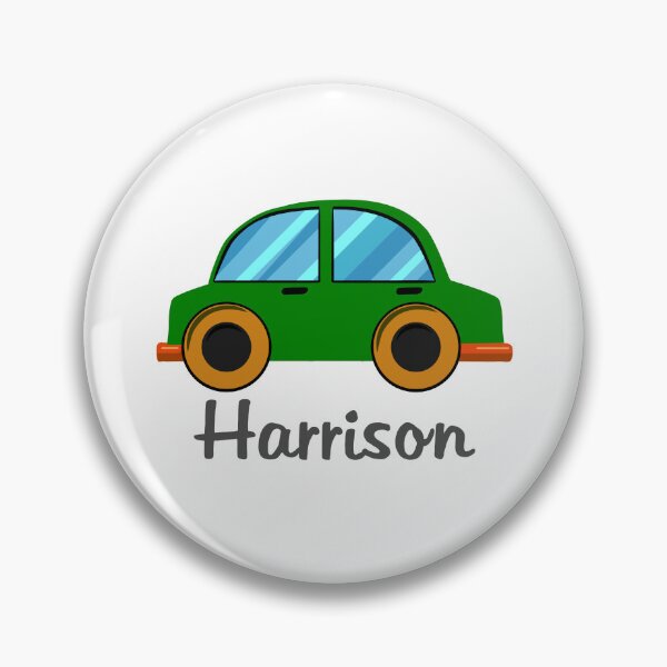 Item preview, Personalize your name in a Fun Green Car Design for Children designed and sold by charlypicazo.