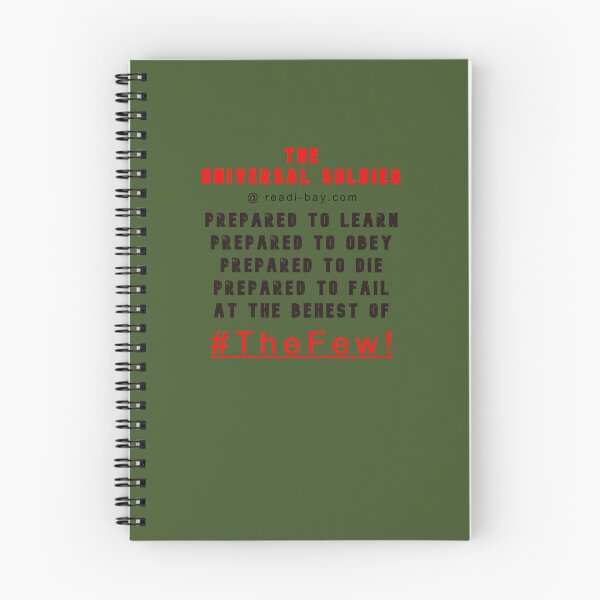 Item preview, The Universal Soldier - TheFew designed and sold by AlienAlmanac.