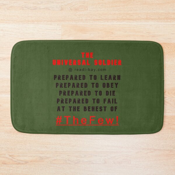 Item preview, The Universal Soldier - TheFew designed and sold by alien almanac.
