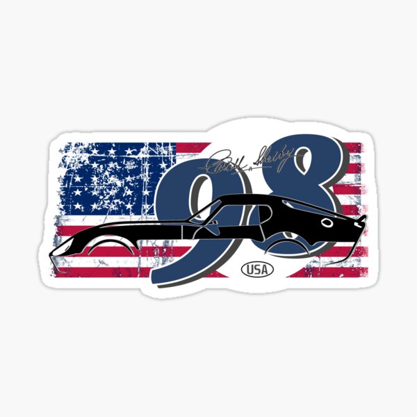 Daytona Coupe - pure racing legend Sticker