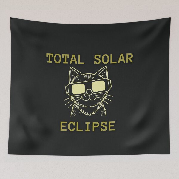 Item preview, Total Solar Eclipse 2024 Tshirt, cat t-shirts, solar eclipse t-shirts, sun t-shirts, moon t-shirts, eclipse t-shirts, solar t-shirts designed and sold by TeeShirtTrendz.