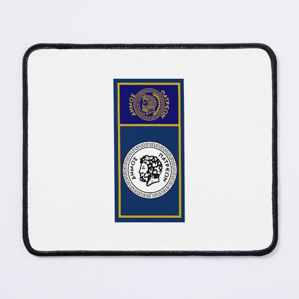 Item preview, Patras Flag & Coat of arms designed and sold by adamst555.