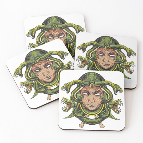 Item preview, Medusa Snake Embroidery Design designed and sold by Cre8iveSkill.