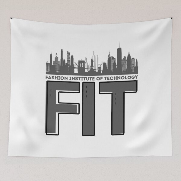 Item preview, Fashion Institute of Technology FIT Stickers Shirt New York designed and sold by Lemon-Monday.