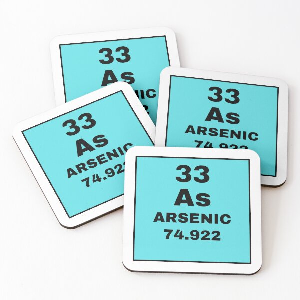 Item preview, Periodic Table Of Elements - 33 (As) Arsenic designed and sold by ArtsyCity.