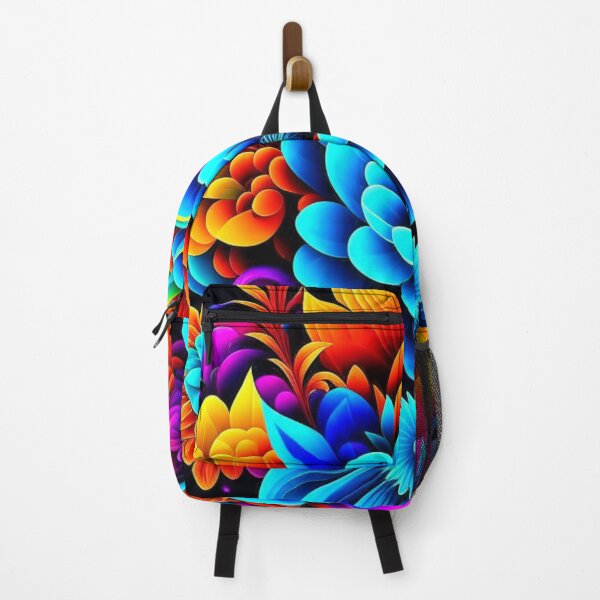Item preview, 3D Flowers Trippy Hippy High Vibrational Floral Art designed and sold by FrequencyV.
